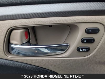 2023 Honda Ridgeline RTL-E