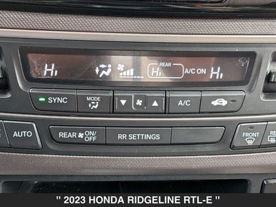 2023 Honda Ridgeline RTL-E