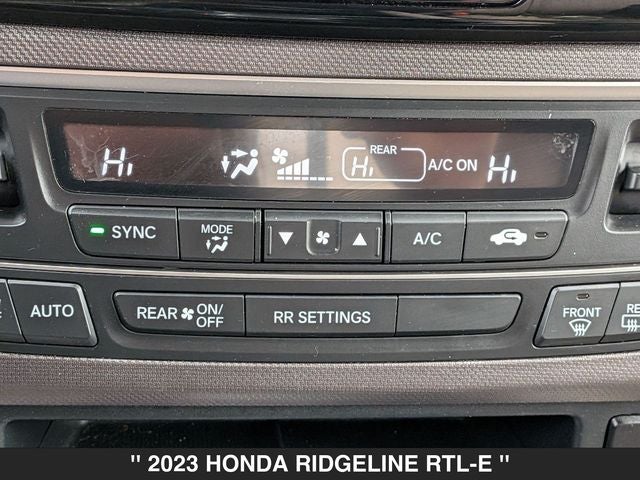 2023 Honda Ridgeline RTL-E