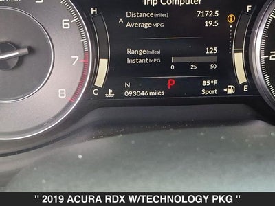 2019 Acura RDX Technology Package SH-AWD