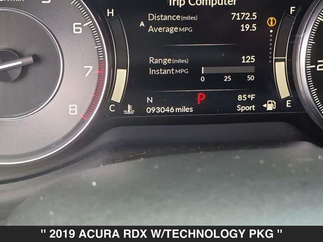 2019 Acura RDX Technology Package SH-AWD