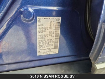 2018 Nissan Rogue SV