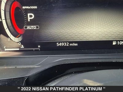 2022 Nissan Pathfinder Platinum