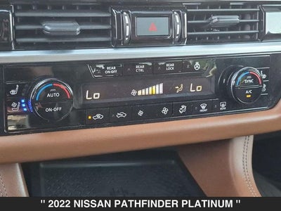 2022 Nissan Pathfinder Platinum