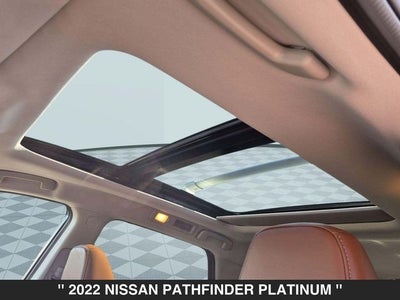 2022 Nissan Pathfinder Platinum