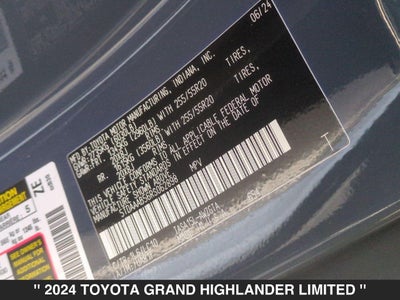 2024 Toyota Grand Highlander Limited