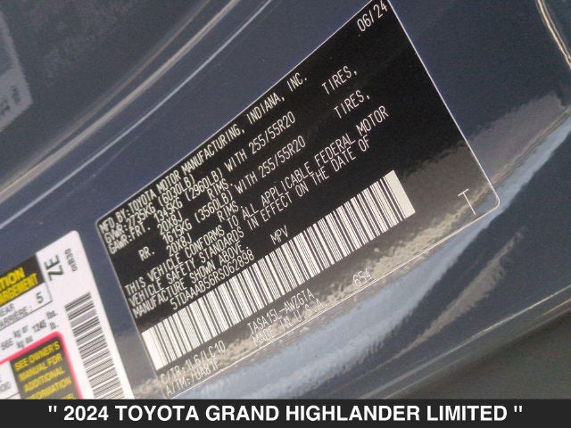 2024 Toyota Grand Highlander Limited