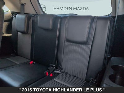 2015 Toyota Highlander LE Plus V6