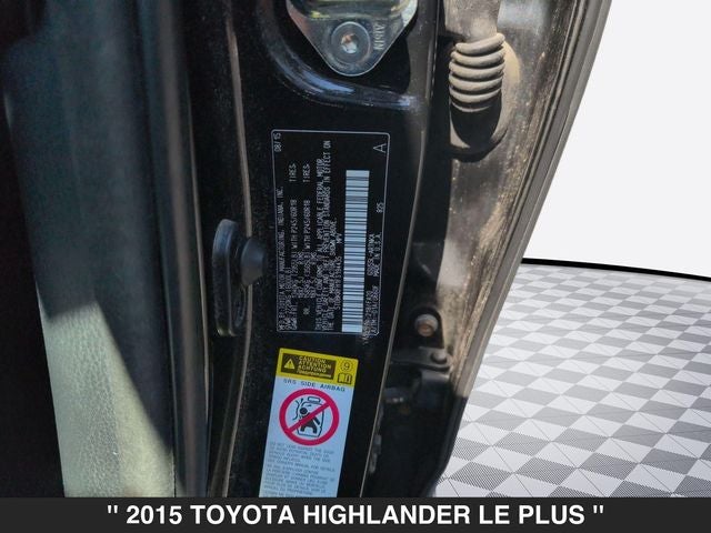 2015 Toyota Highlander LE Plus V6