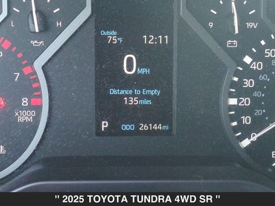 2025 Toyota Tundra SR