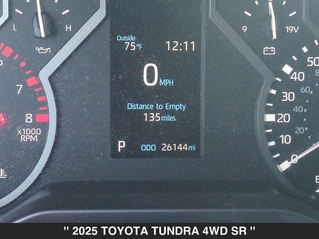 2025 Toyota Tundra SR