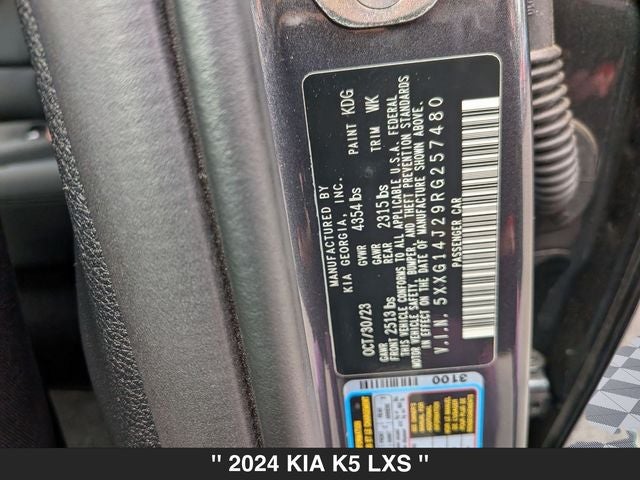 2024 Kia K5 LXS