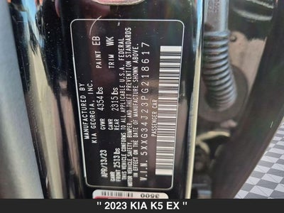 2023 Kia K5 EX