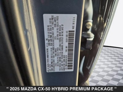 2025 Mazda MAZDA CX-50 Hybrid Premium