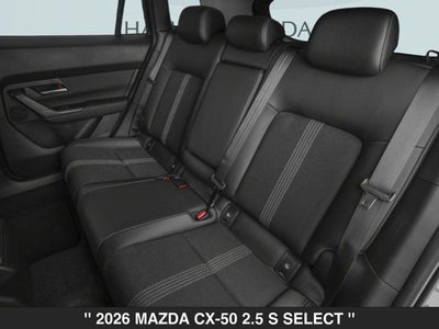 2026 Mazda CX-50 2.5 S Select AWD