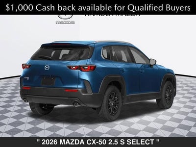 2026 Mazda CX-50 2.5 S Select AWD