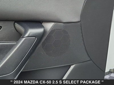 2024 Mazda CX-50 2.5 S Select Package