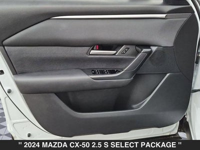 2024 Mazda CX-50 2.5 S Select Package