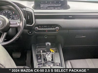 2024 Mazda CX-50 2.5 S Select Package