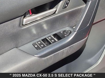 2025 Mazda CX-50 2.5 S Select Package