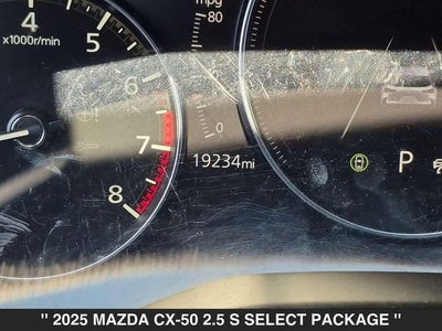 2025 Mazda CX-50 2.5 S Select Package