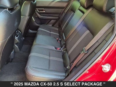 2025 Mazda CX-50 2.5 S Select Package
