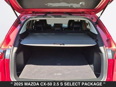 2025 Mazda CX-50 2.5 S Select Package