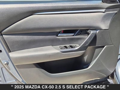 2025 Mazda MAZDA CX-50 2.5 S Select Package