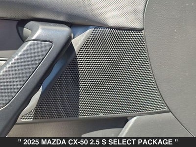 2025 Mazda MAZDA CX-50 2.5 S Select Package