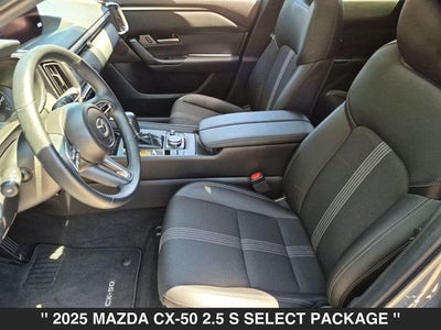 2025 Mazda MAZDA CX-50 2.5 S Select Package