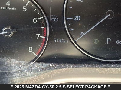 2025 Mazda MAZDA CX-50 2.5 S Select Package