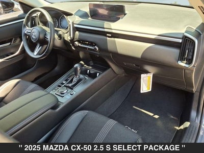 2025 Mazda MAZDA CX-50 2.5 S Select Package