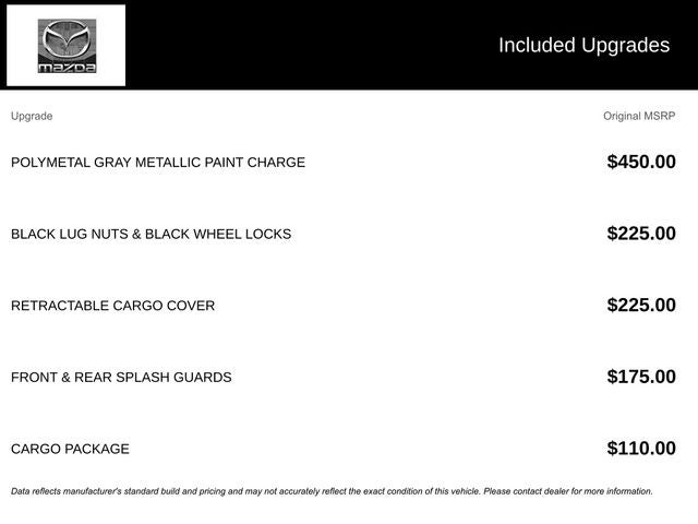 2025 Mazda MAZDA CX-50 2.5 S Select Package