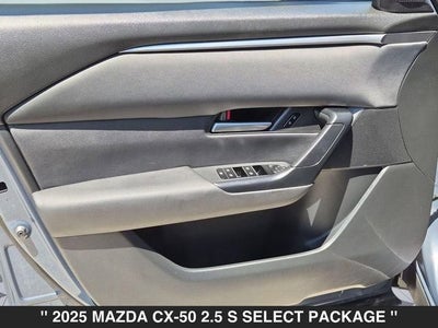 2025 Mazda MAZDA CX-50 2.5 S Select Package