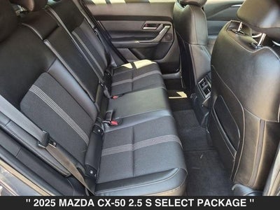 2025 Mazda MAZDA CX-50 2.5 S Select Package
