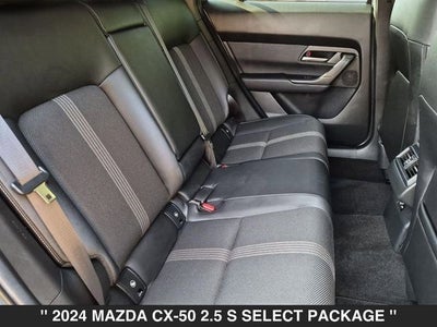 2024 Mazda CX-50 2.5 S Select Package