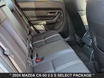 2024 Mazda CX-50 2.5 S Select Package