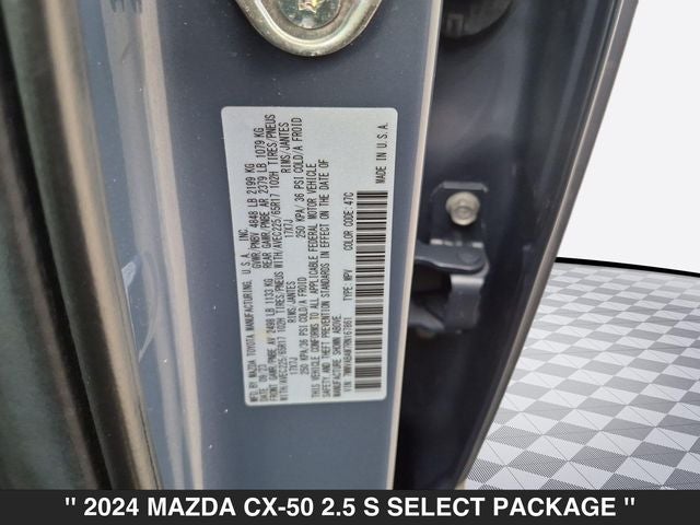 2024 Mazda CX-50 2.5 S Select Package