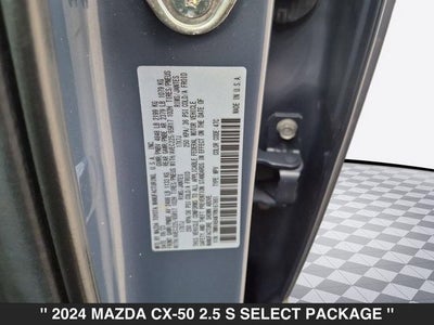 2024 Mazda CX-50 2.5 S Select Package