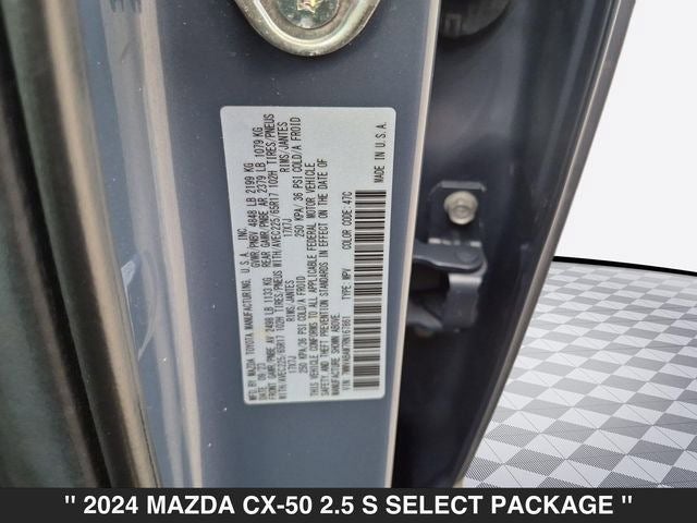 2024 Mazda CX-50 2.5 S Select Package