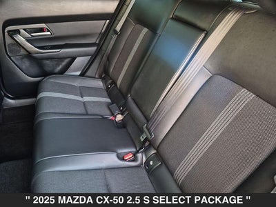 2025 Mazda CX-50 2.5 S Select Package