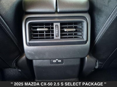 2025 Mazda CX-50 2.5 S Select Package