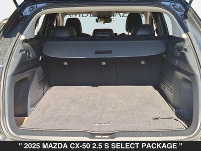 2025 Mazda CX-50 2.5 S Select Package
