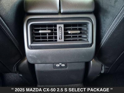 2025 Mazda CX-50 2.5 S Select Package