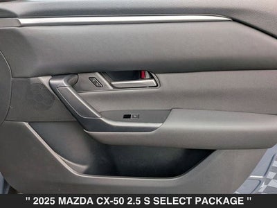 2025 Mazda CX-50 2.5 S Select Package