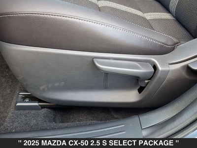 2025 Mazda CX-50 2.5 S Select Package