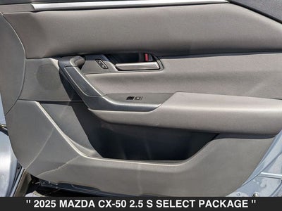 2025 Mazda CX-50 2.5 S Select Package