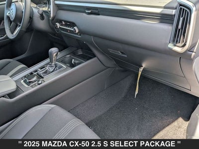 2025 Mazda CX-50 2.5 S Select Package