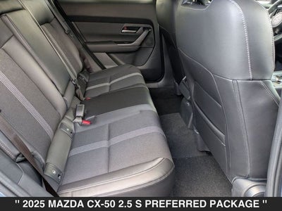 2025 Mazda CX-50 2.5 S Preferred Package