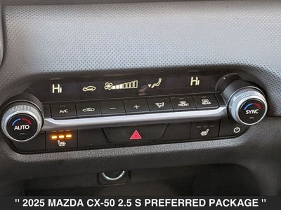 2025 Mazda CX-50 2.5 S Preferred Package